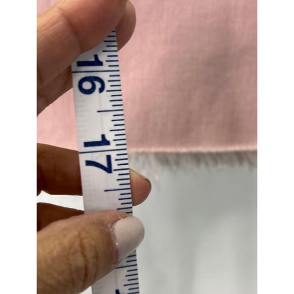 Old Navy Pink Button Fly Denim Skirt Cutoff Size 8 - Picture 3 of 7